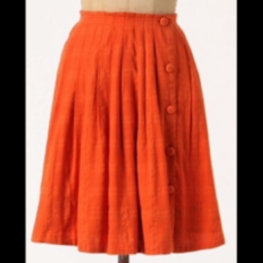 Postmark (Anthro Brand) Waffle Weave Skirt Sz 6